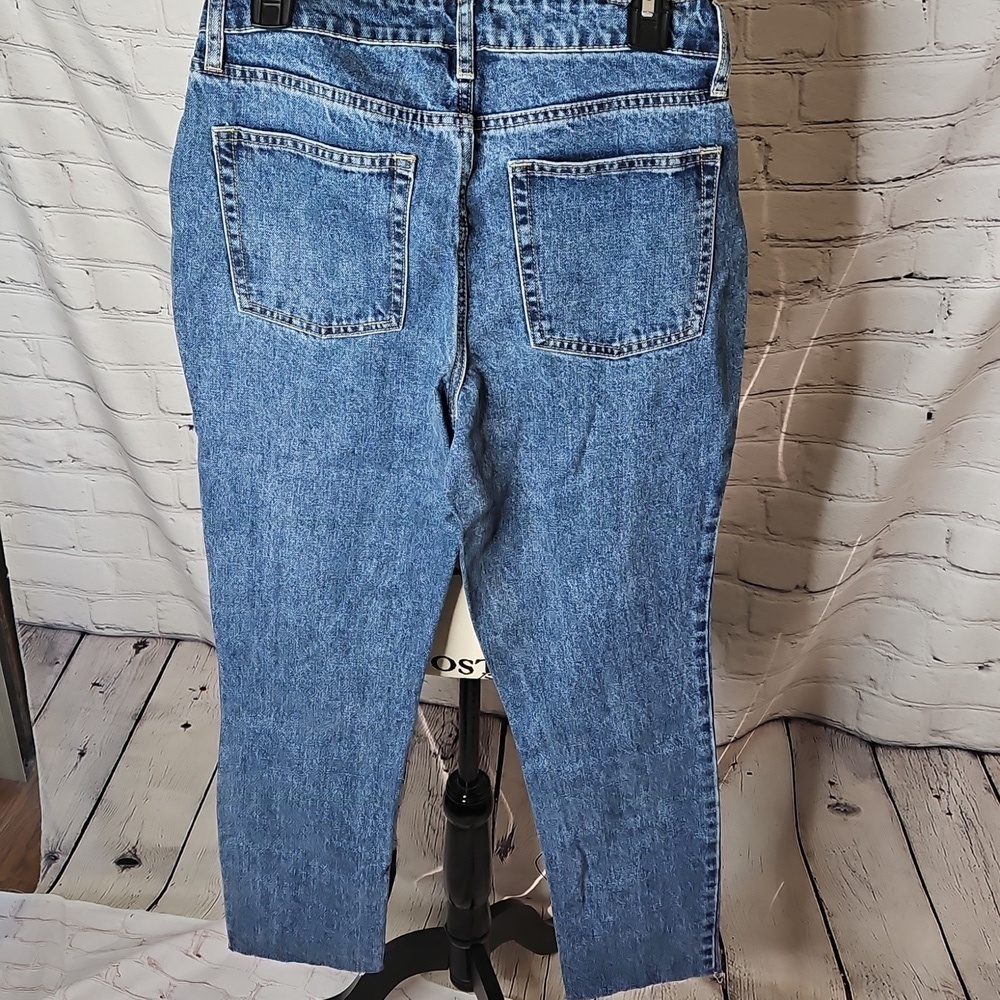 JustFab High Rise Skinny Raw Hem Women's Jeans NWT Size 28 - Picture 3 of 5